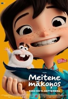 Meitene mākoņos LV
